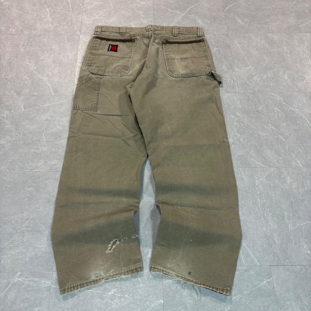 Tan Wrangler wrigg carpenter pants
